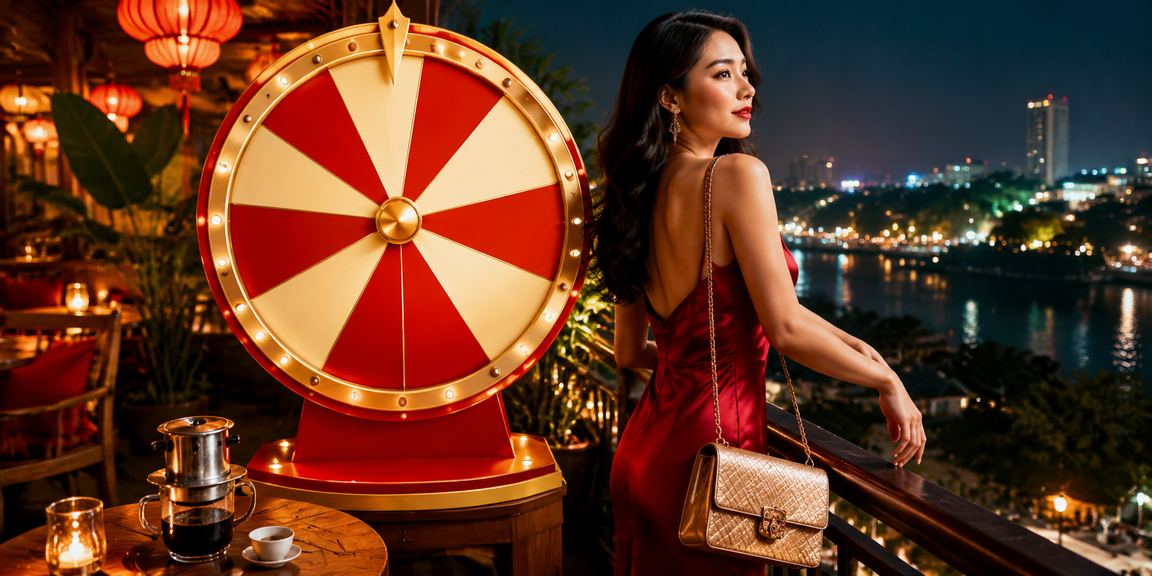 Người dùng Hà Nội thưởng thức cà phê và tham gia chương trình may mắn trực tuyến buổi sáng