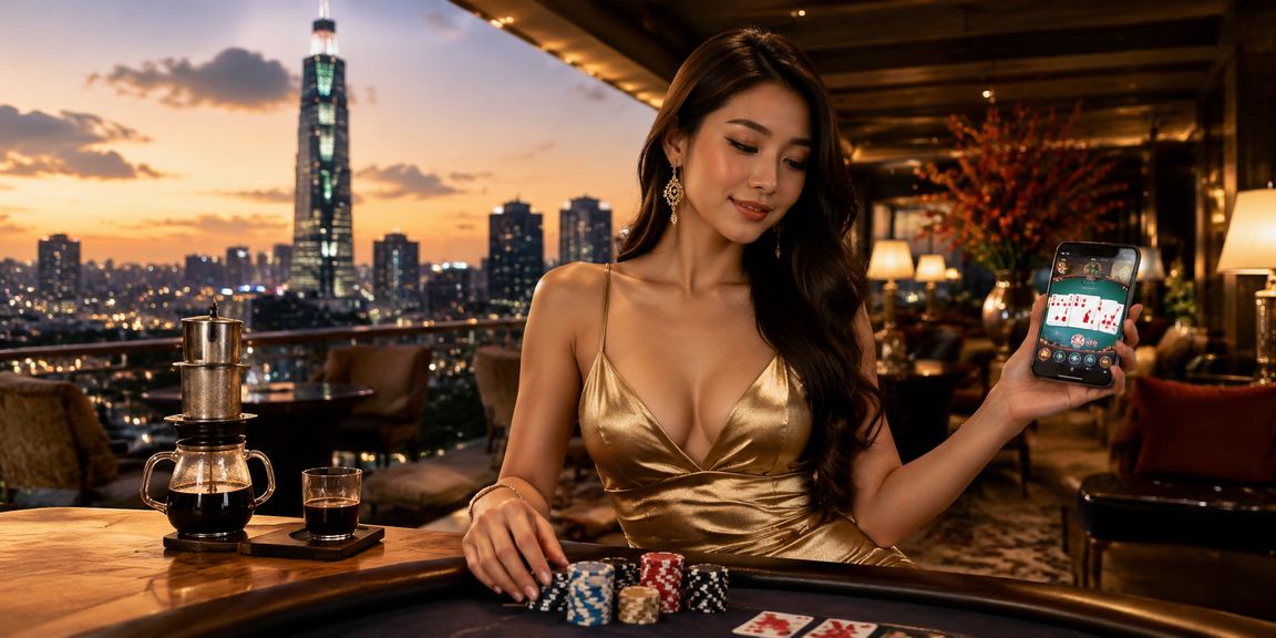 Người chơi card game tại TP. Hồ Chí Minh thưởng thức giải trí cùng lucky6868